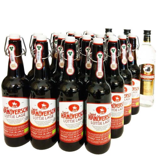 Lüttje Lagen Refill - crate of Beer & Schnaps