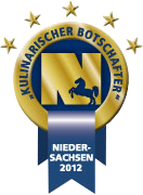 Culinary Embassador of Niedersachsen / Lower Saxony since 2013